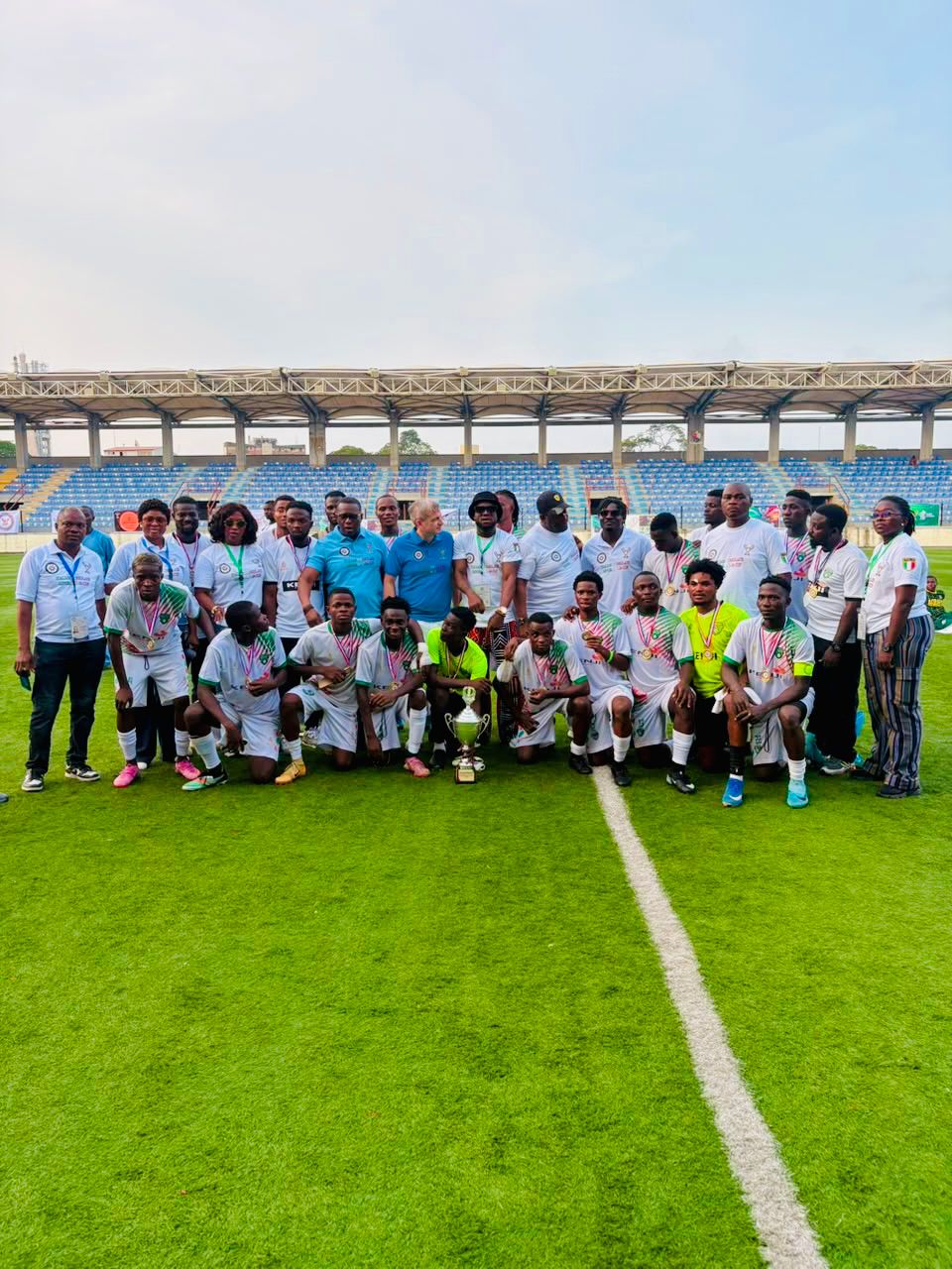 Comfortedge FC Champions Team Portrait