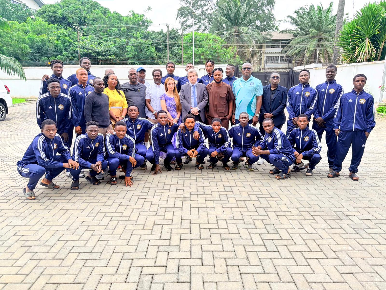 Selected Players and Officials Group Portrait