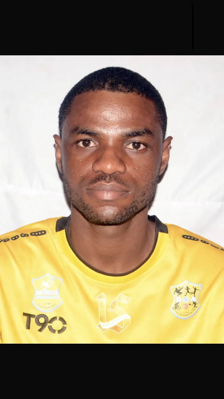 Inyang Edet Temitayo Sunday, goalkeeper from Nigeria