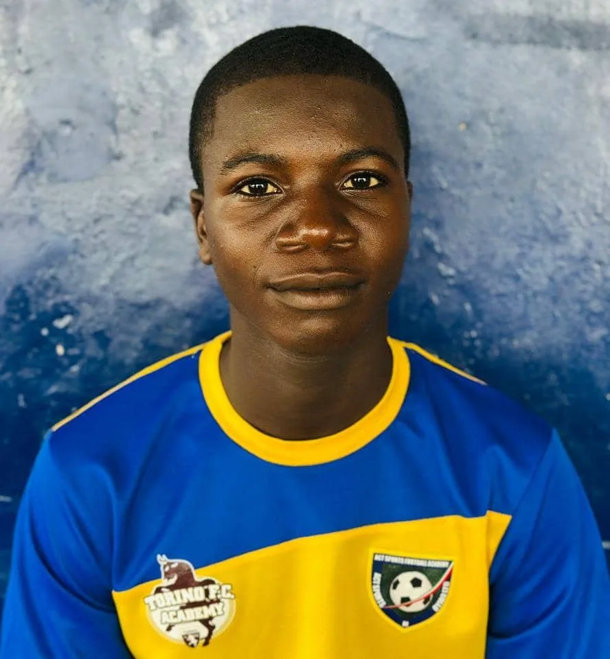 ONATE DAVID, centre-back from Nigeria