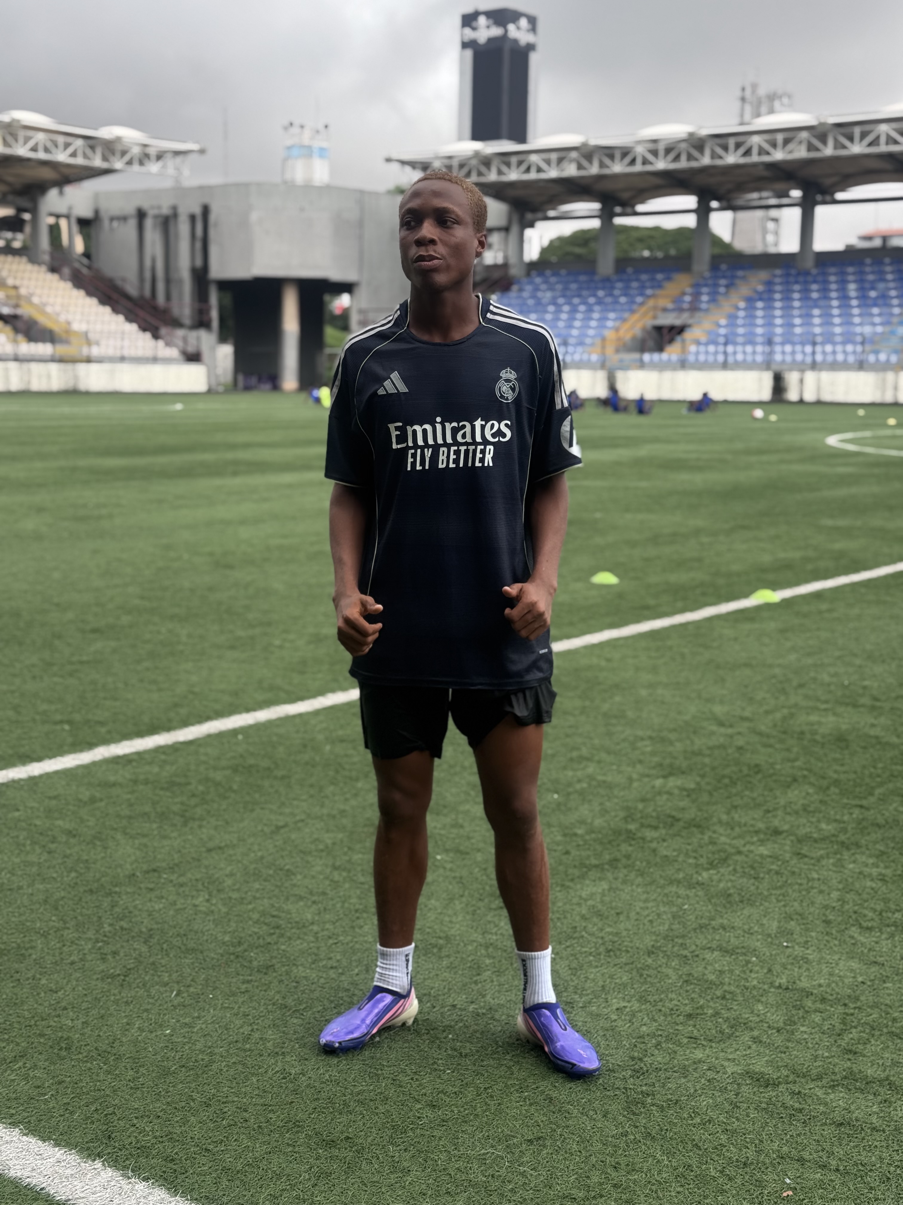Eselemo Ferdinard, defensive midfielder from Nigeria