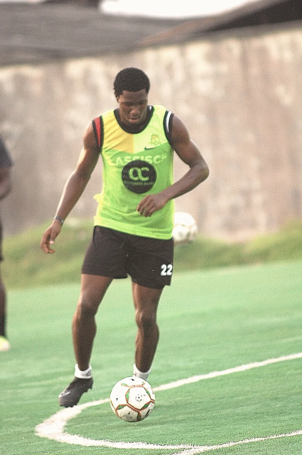 Godspower Kosisochukwu, striker from Nigeria