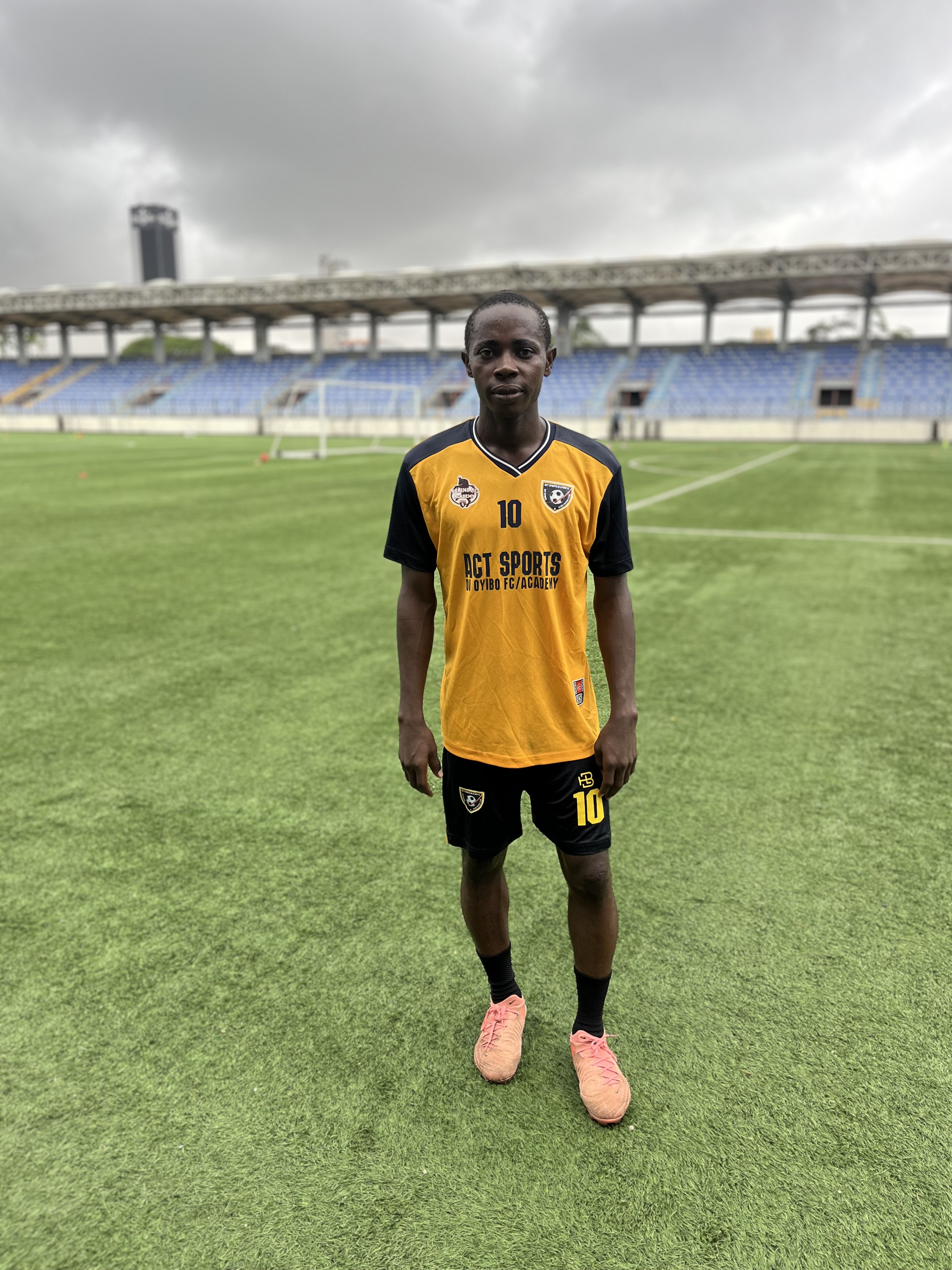 CHUKWURAH NNABUIFE, attacking midfielder from Nigeria